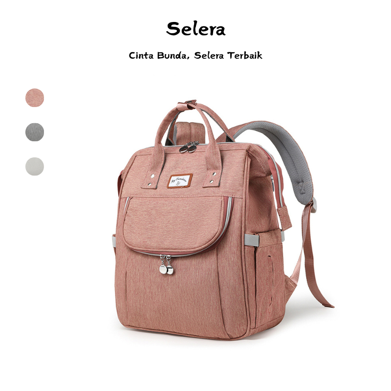 Diaper Bag Stylish Mommy Bag Tas Perlengkapan Bayi Multifungsi Tas Popok Bayi Tas Bayi Travel Modern
