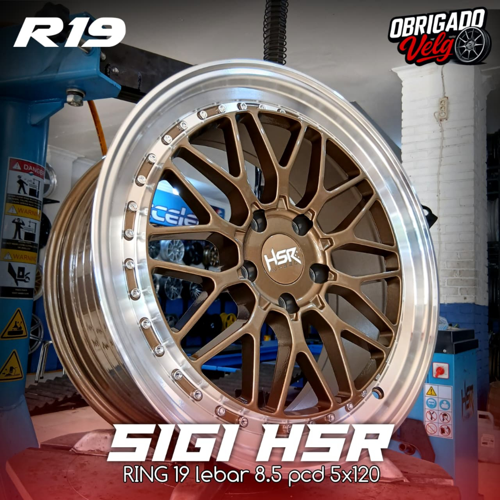 VELG MEWAH R19 BMW BYD SEAL RANGE ROVER RING 19 HSR SIGI TERBARU - HSR WHEEL OFFICIAL BOGOR