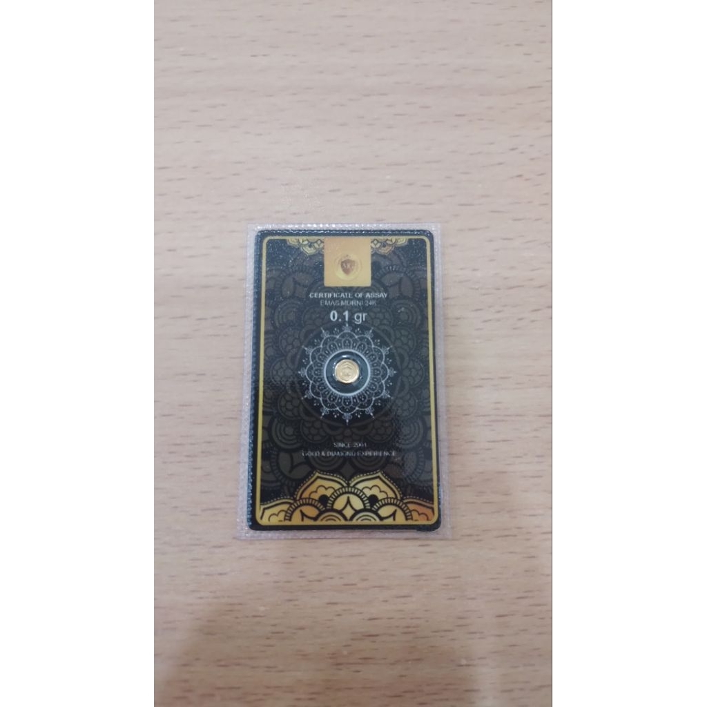 MINIGOLD 0,1 GRAM