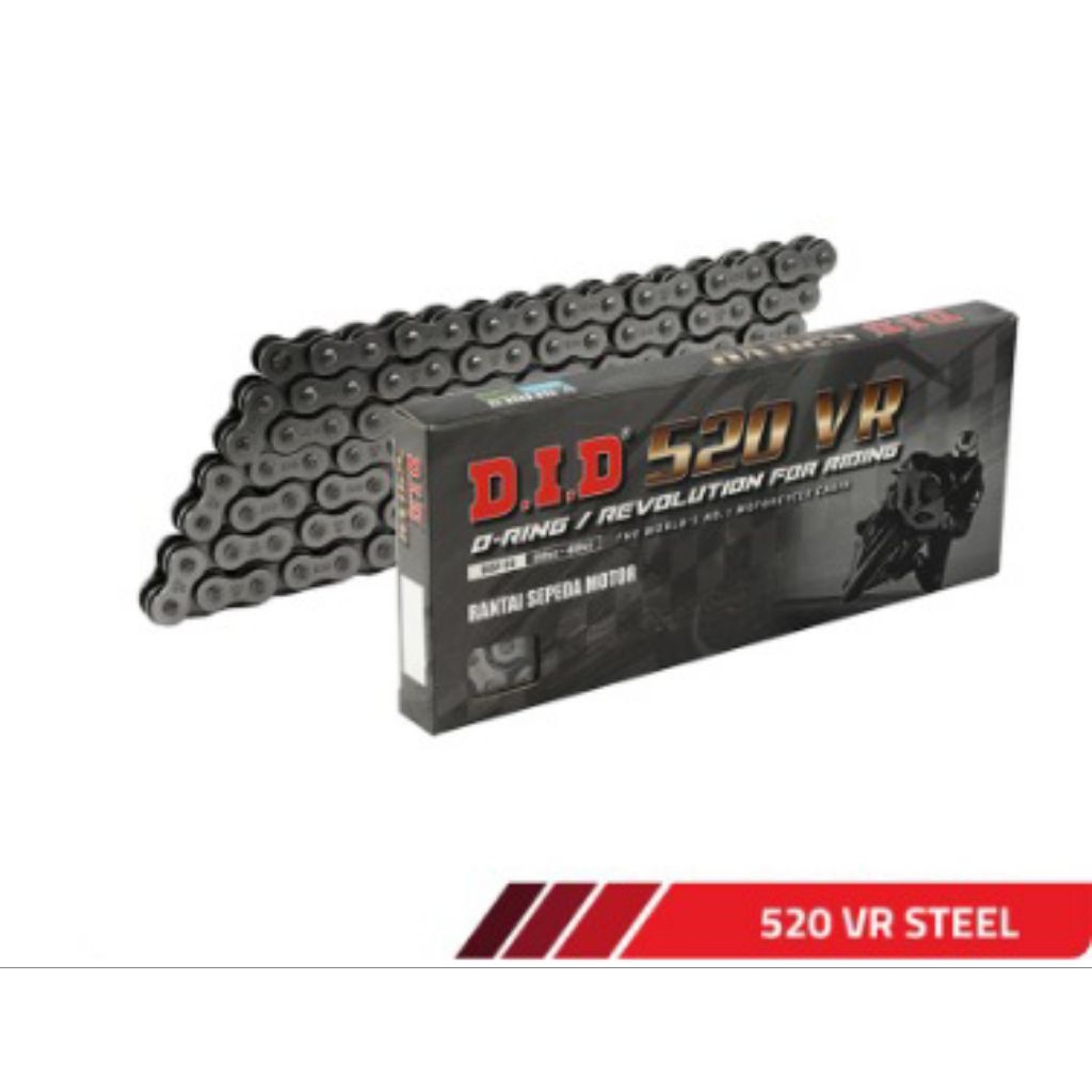 RANTAI HONDA CBR-250  520VR-120 STEEL DID