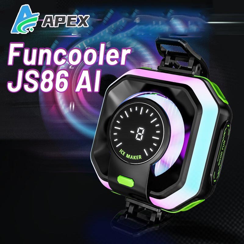 Funcooler JS86 Ai Fan Cooler Radiator Pendingin HP Cooling Fan Gaming