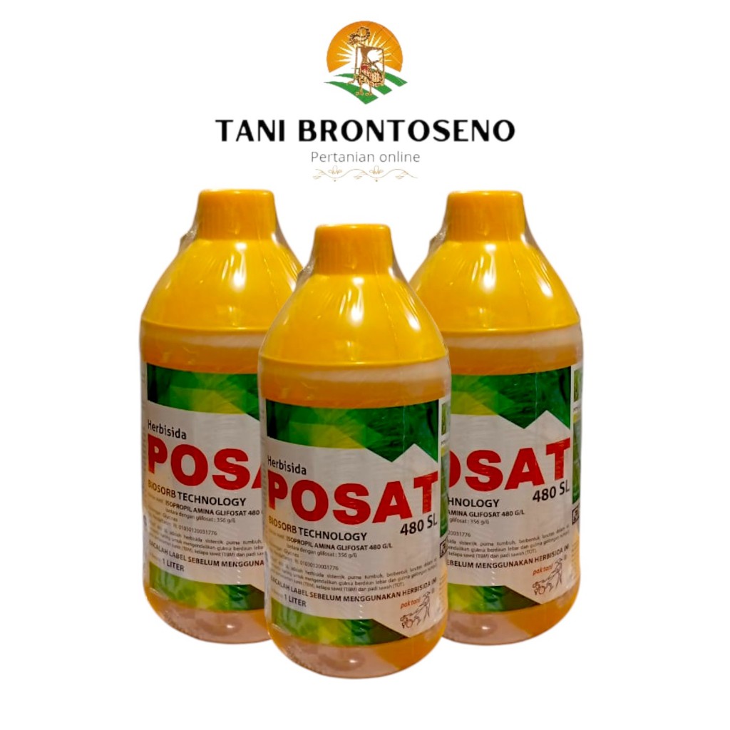 Herbisida Posat 480 Sl 1 Liter Sistemik Non-Selektif