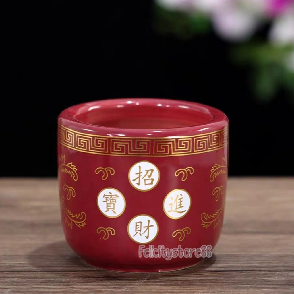 Hiolo Keramik Maroon Cimantang Hiolo maroon Keramik