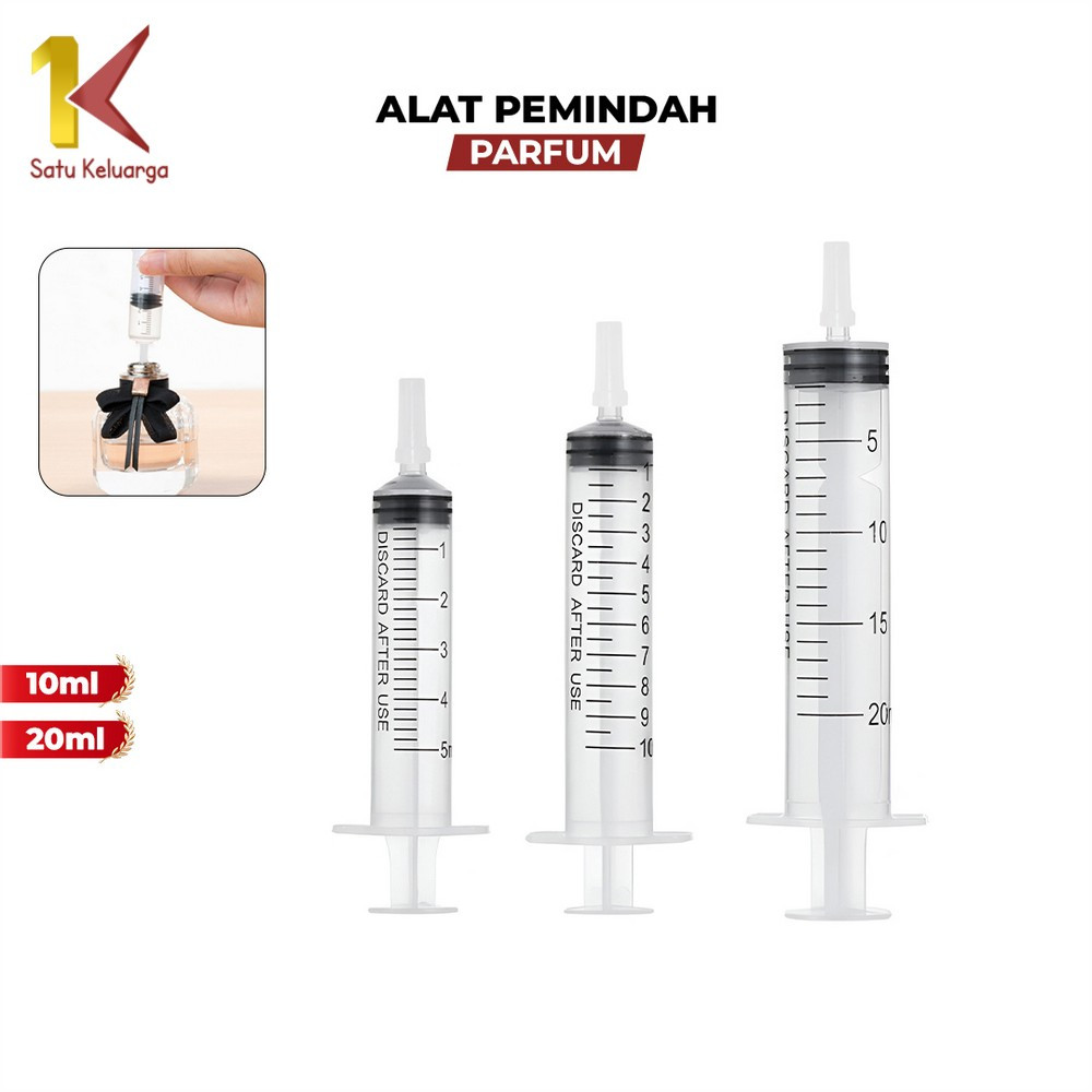 Satu Keluarga Suntikan Parfum 10ML 20ML C1175 Injection Perfume Pemindah Parfum dari Botol Asli