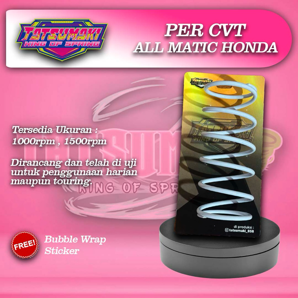 PER CVT ALL MATIC HONDA TATSUMAKI