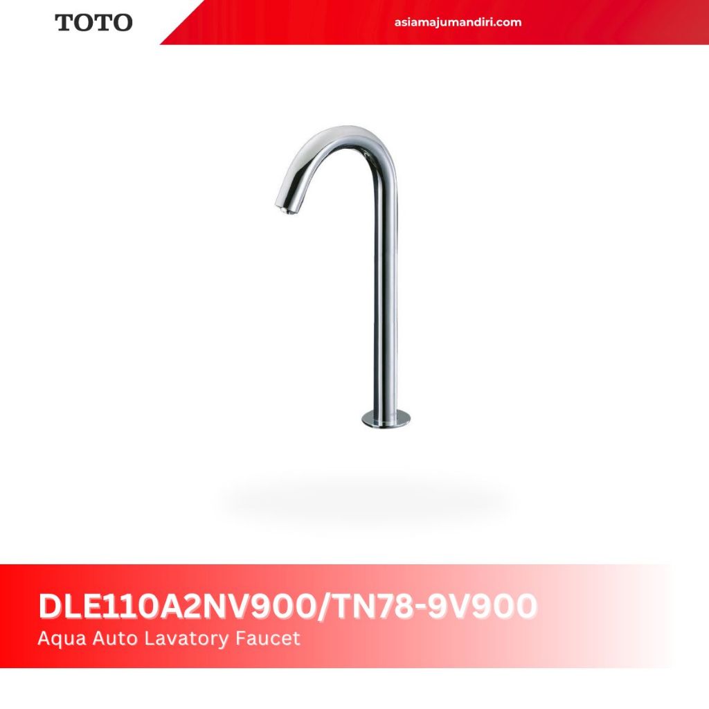 KRAN WASTAFEL SENSOR TOTO| AQUA AUTO LAVATORY FAUCET SELF POWERED CONTROLLER| DLE110A2RV900/TN78-9V8