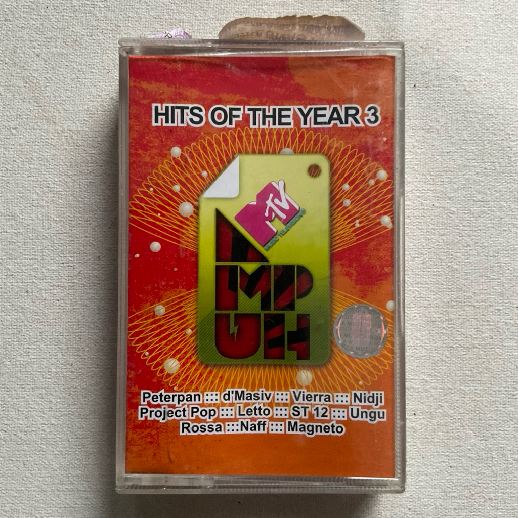 Kaset Pita Hits Of The Year 3 MTV Ampuh
