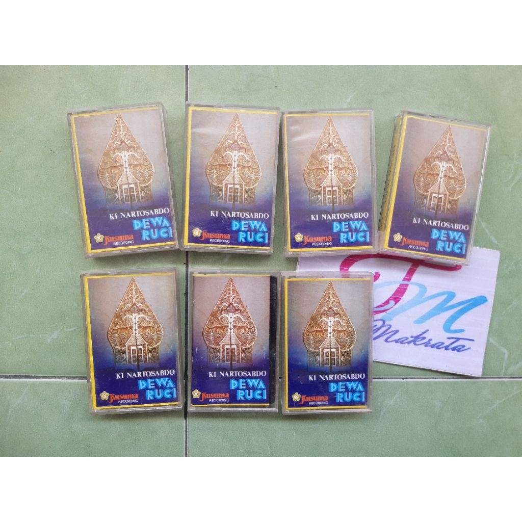 kaset radio tape wayang kulit DEWA RUCI dalang Ki Nartosabdo jadul lawas lama