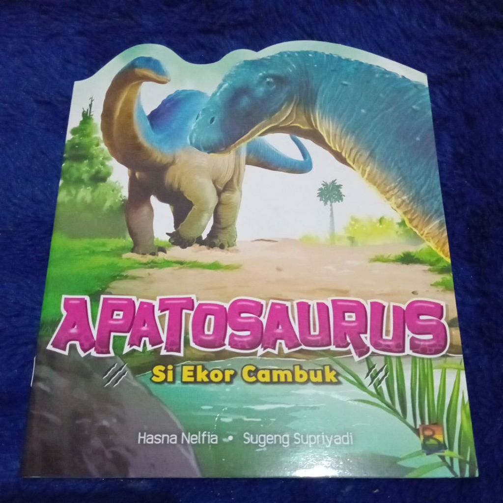 buku apatosaurus si ekor cambuk