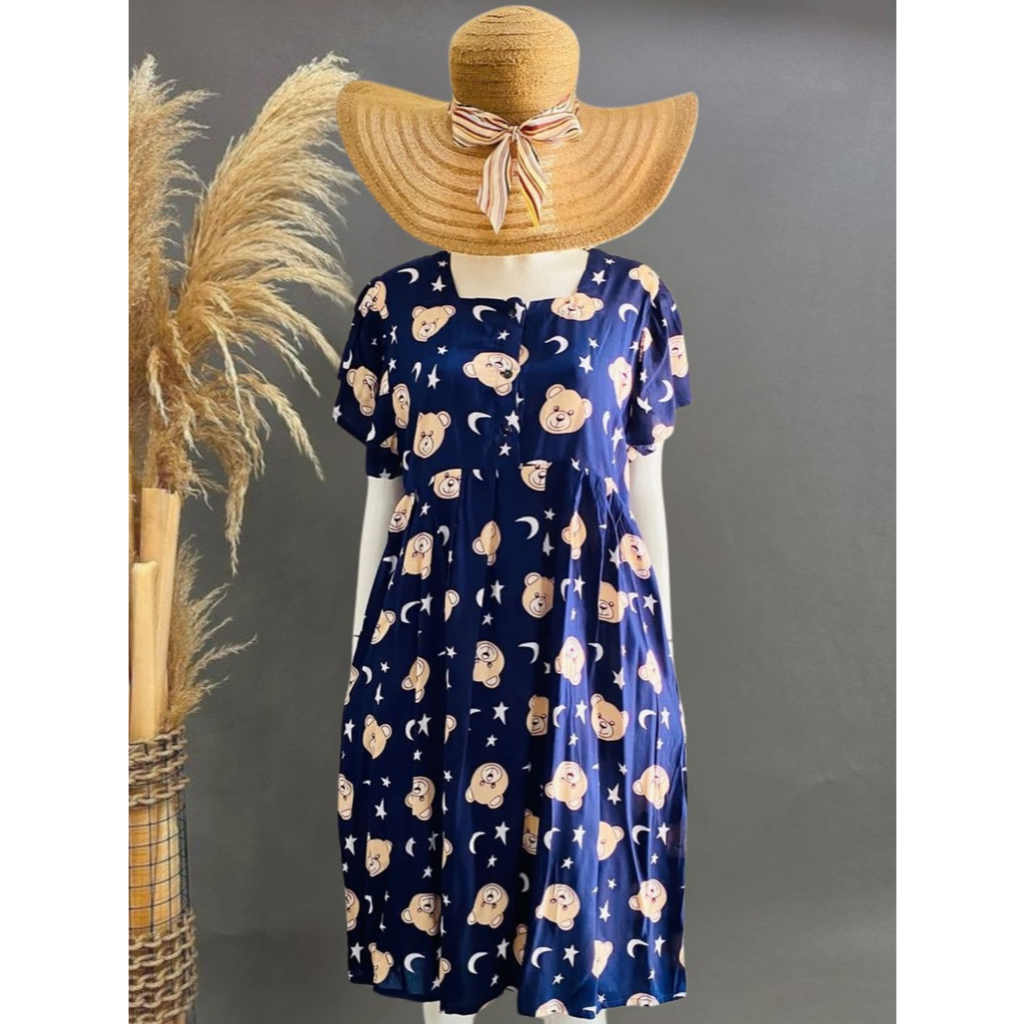 Daster Remaja Rayon Premium | Dress Remaja Rayon | Dress Kekinian