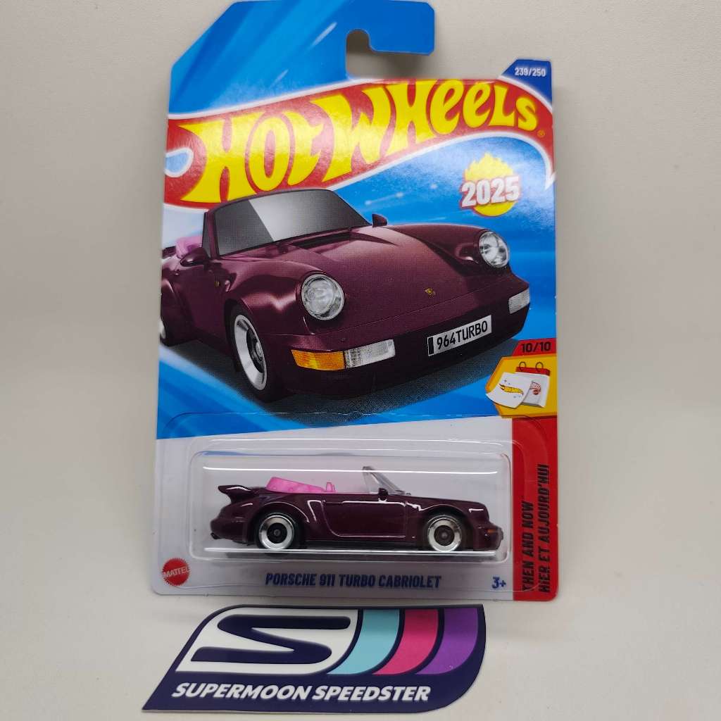 Hot Wheels PORSCHE 911 TURBO CARBRIOLET
