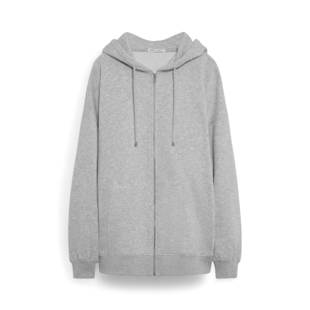 NEW Oysho Grey Jacket Hoodie Soft Touch BNWT Small Women