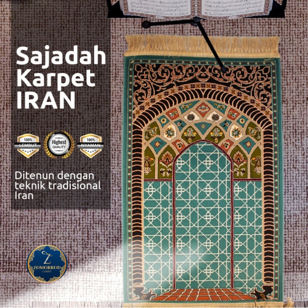 Sajadah Imam Karpet Iran Premium Limited Edition
