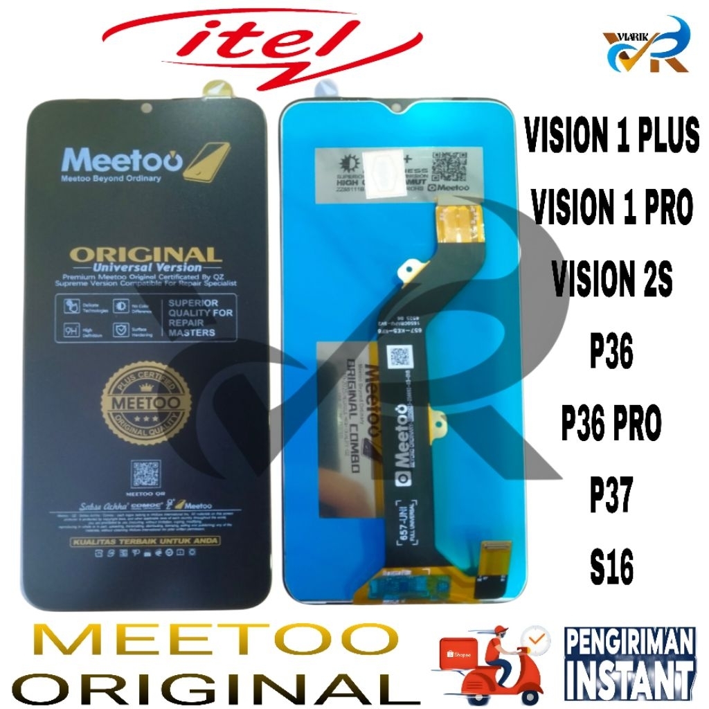 LCD ITEL VISION 1 PLUS / VISION 1 PRO / VISION 2S / P36 / P36 PRO / P37 / S16 ORIGINAL MEETOO