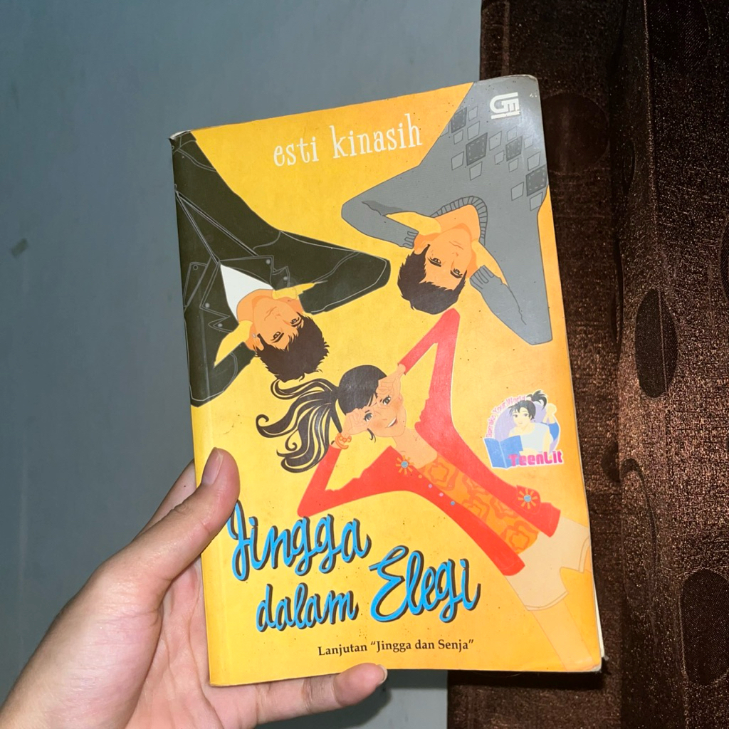 [preloved] novel jingga dalam elegi
