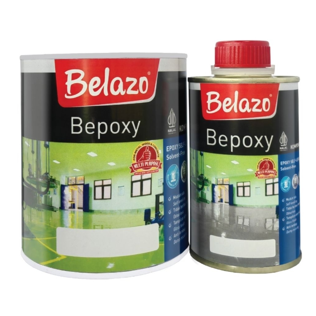 Belazo Bepoxy - CAT LANTAI - CAT EPOXY RESIN 1KG