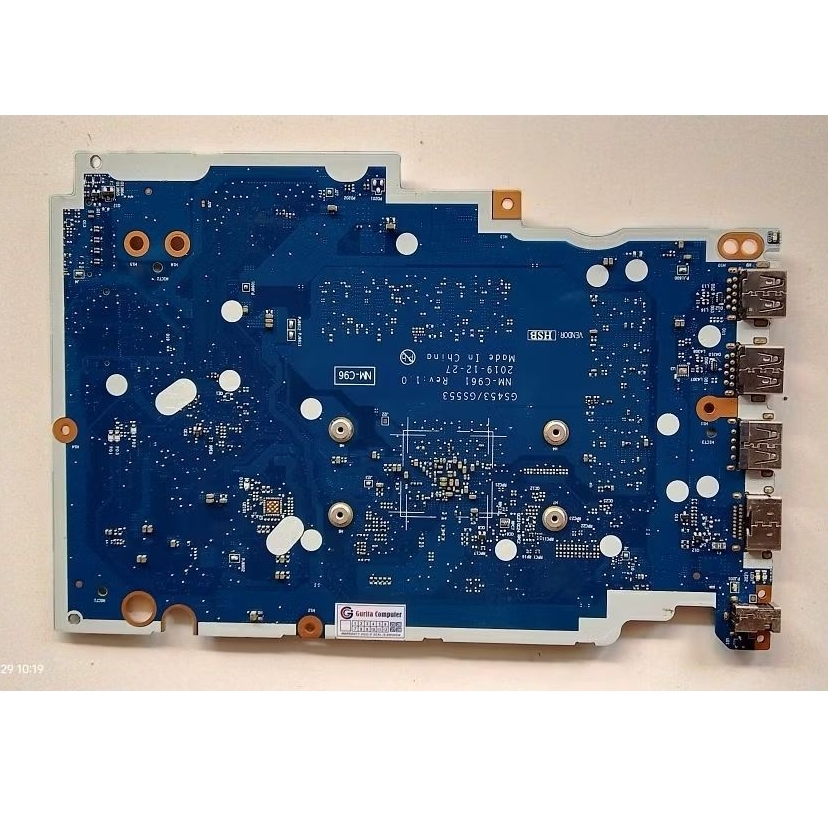 motherboard mati laptop lenovo ideapad 3 14IGL05 intel celeron N4020