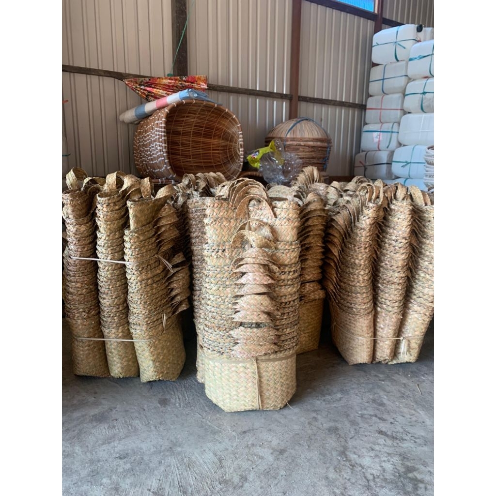 bakul purun khas Kalimantan M