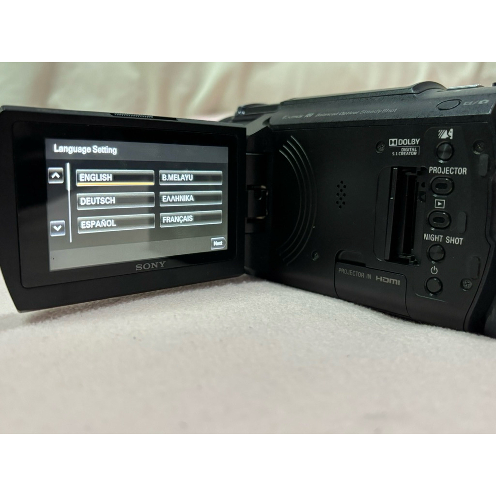 HANDYCAM SONY-AXP55  ( 4k)