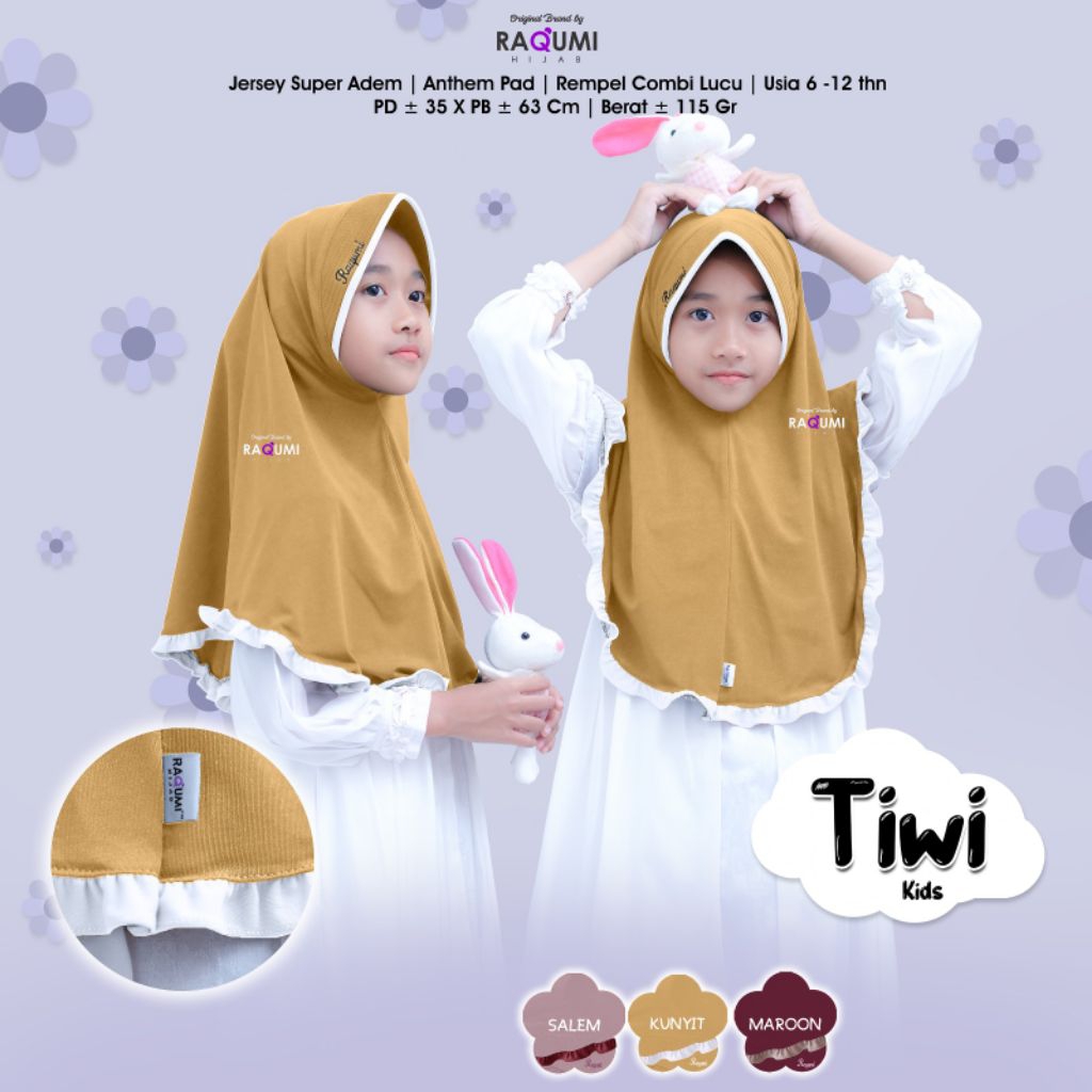 Tiwi Raqumi Daily Hijab Anak Rempel