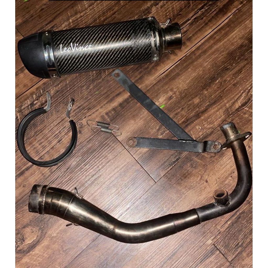 Knalpot LeoVince GP Corsa Carbon Evo Vespa