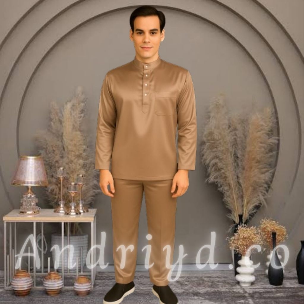 Setelan Baju Melayu Pria | Baju Melayu Pria Kekinian | Set Baju Melayu | Baju Pernikahan Pria