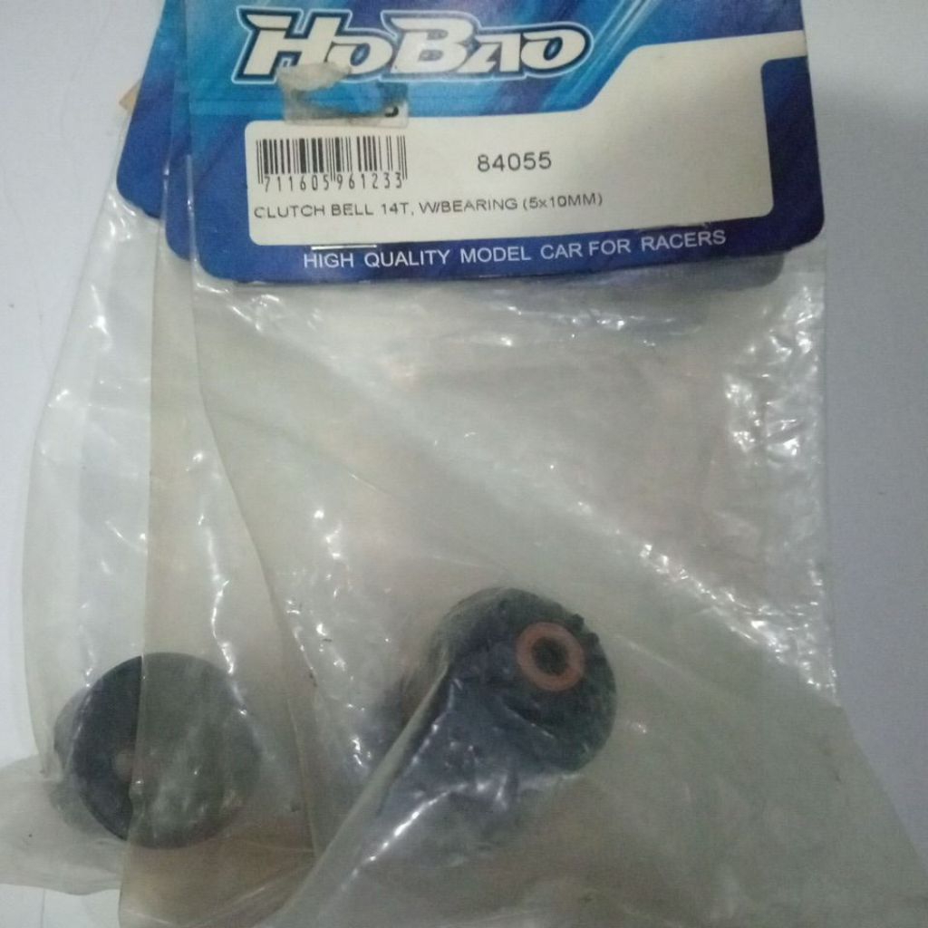84055 HoBao Clutch Bell 14T, W/Bearing 5×10