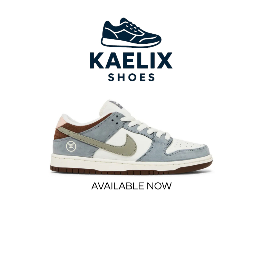 Sepatu Sneakers  SB Dunk Low X Yuto Horigome 'Wolf Grey'-KAELIXSHOES