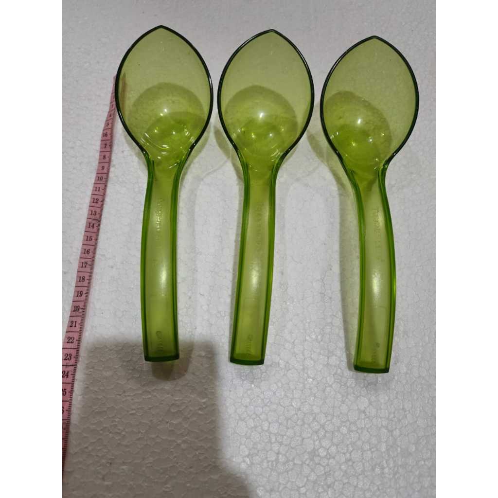Lotus laddle tupperware centong sayur tupperware hijau
