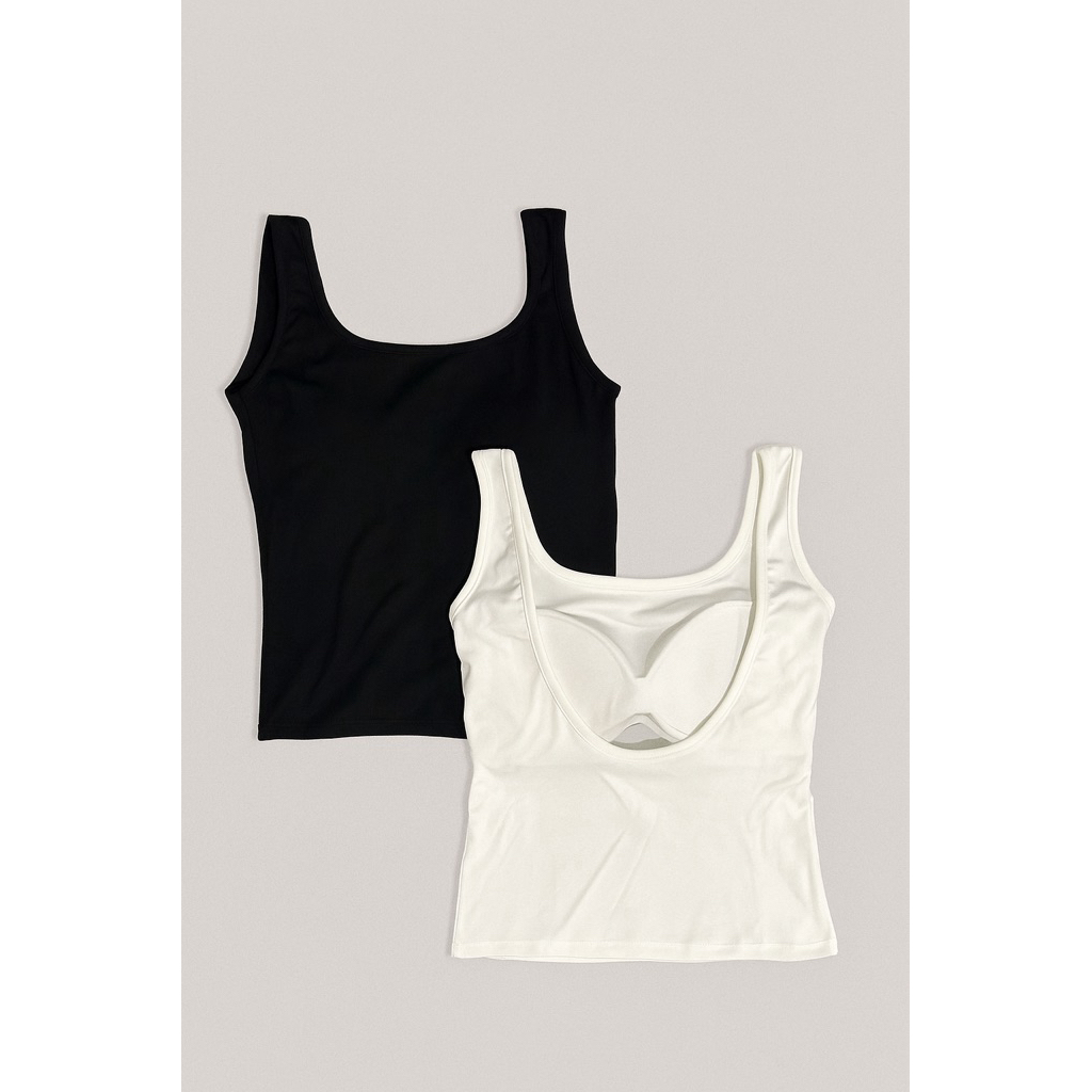 Backless U Tank Top Bra