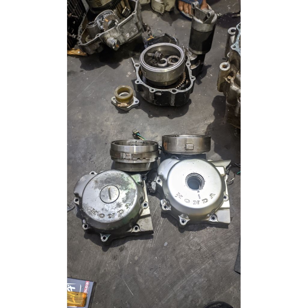 Bak Kalter kiri GL Newteck Set Pengapian Magnet set Spul Set pulser GL Neotech Kalter kiri Maghnet H