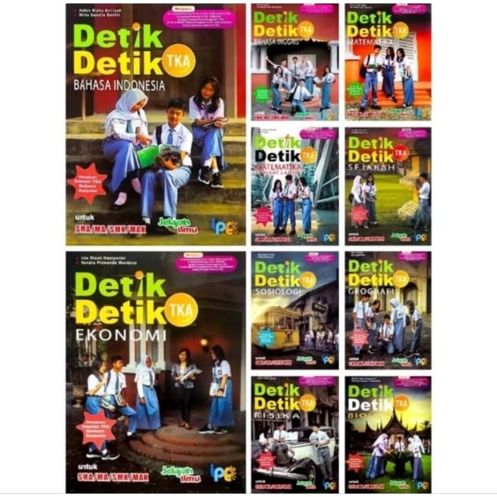 Paket Detik Detik Tka Sma - Buku Detik Detik Tka Sma 2025-2026 Semua Mapel