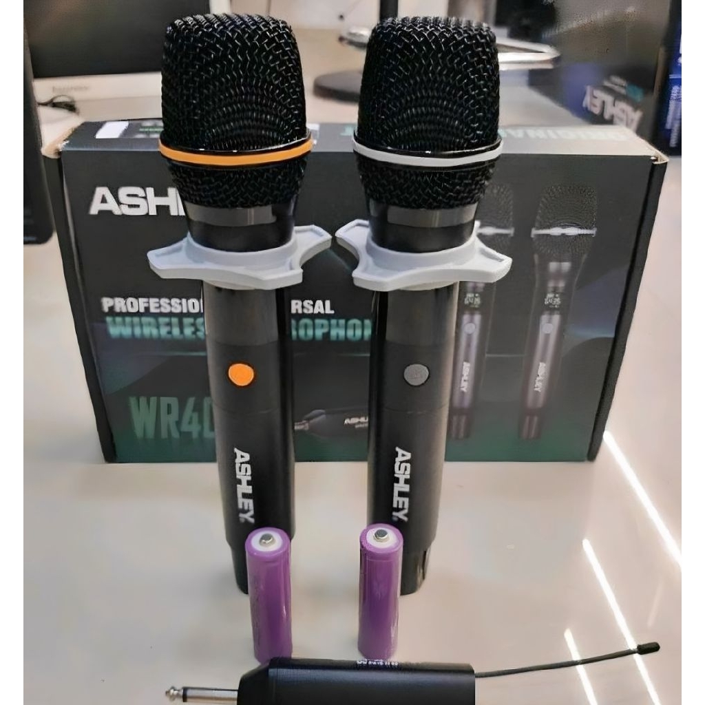 Mic Wireless Ashley WR 400 WR400 Original
