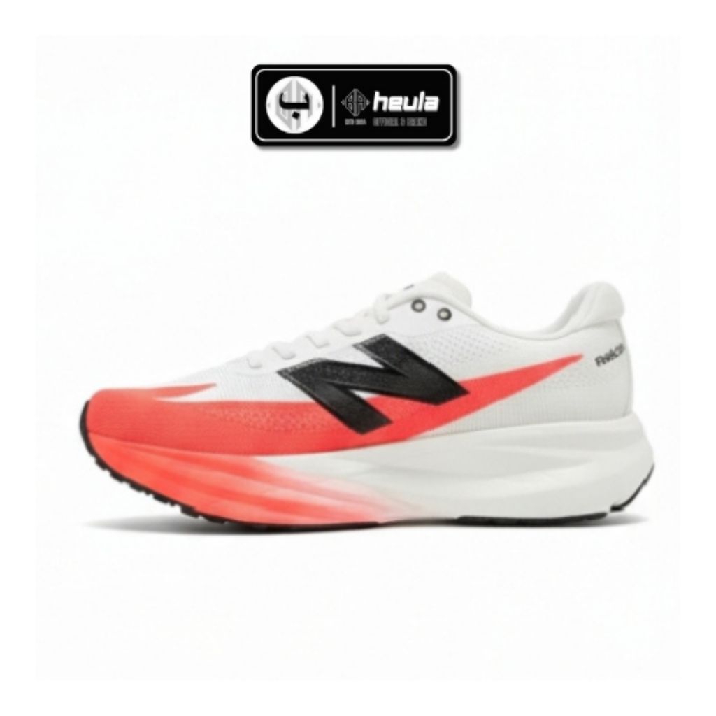 Sepatu Lari Pria/Wanita Sneaker Running Unisex Nb Elite V4 Urgent Red White