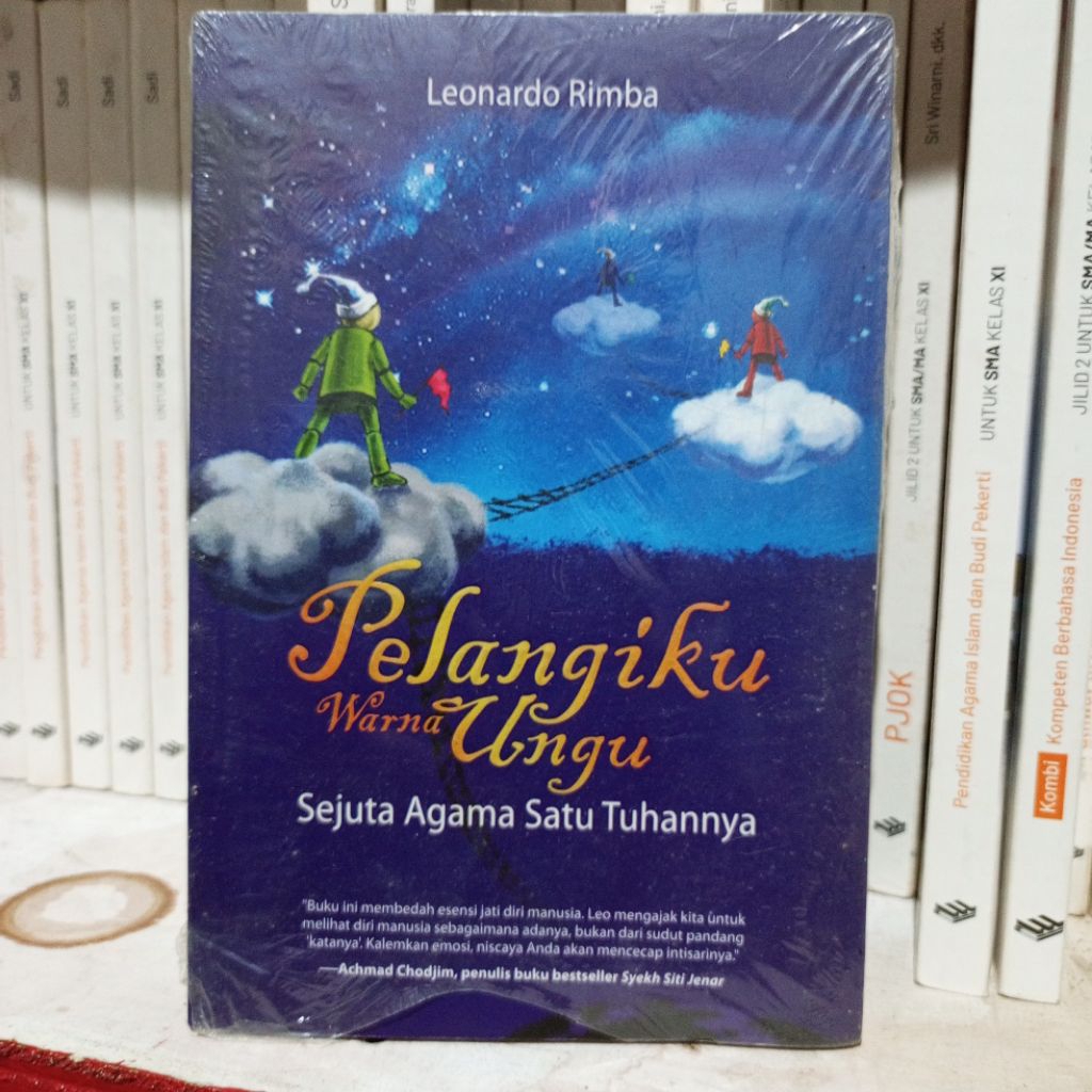 Novel Bekas Pelangiku warna Ungu. Leonardo Rimba
