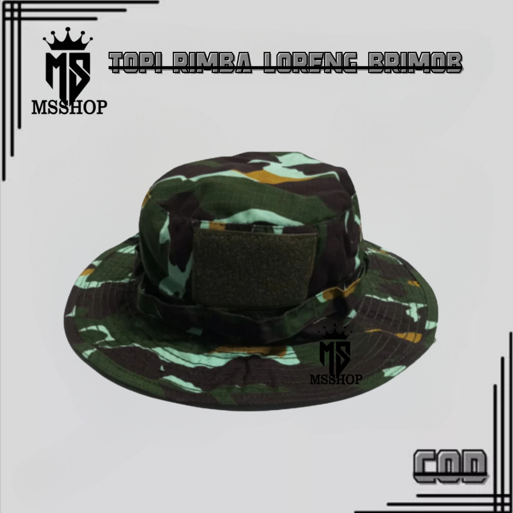 Topi Rimba Army Import | Topi Hat Jungle Tactical | Topi Gunung Outdoor | Topi Bucket | Topi Adventu
