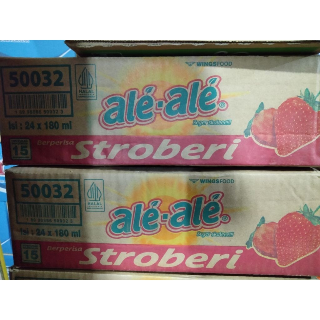 Minuman Ale Ale stroberi