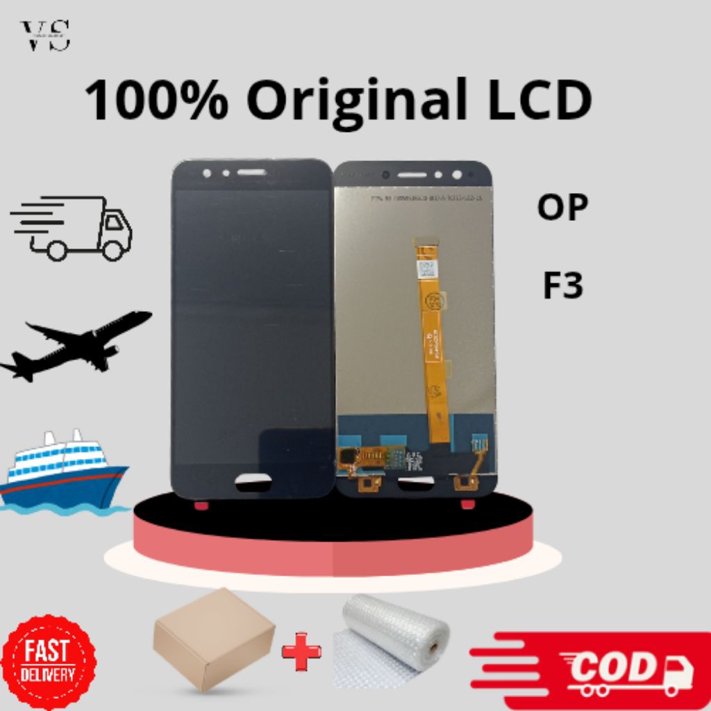 LCD OPPO F3 FULLSET TOUCHSCREEN 100% ORIGINAL BERGARANSI