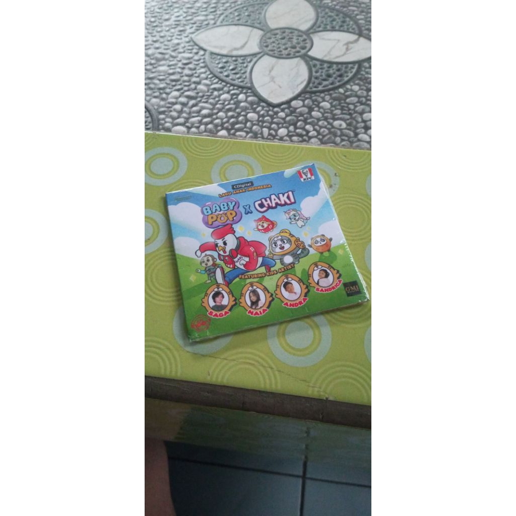 CD Lagu Anak Indonesia - BABY POP x CHAKI (2024)