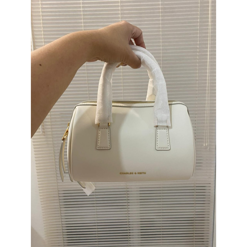 NEW BAG CHARLES & KEITH BAG BROKEN WHITE