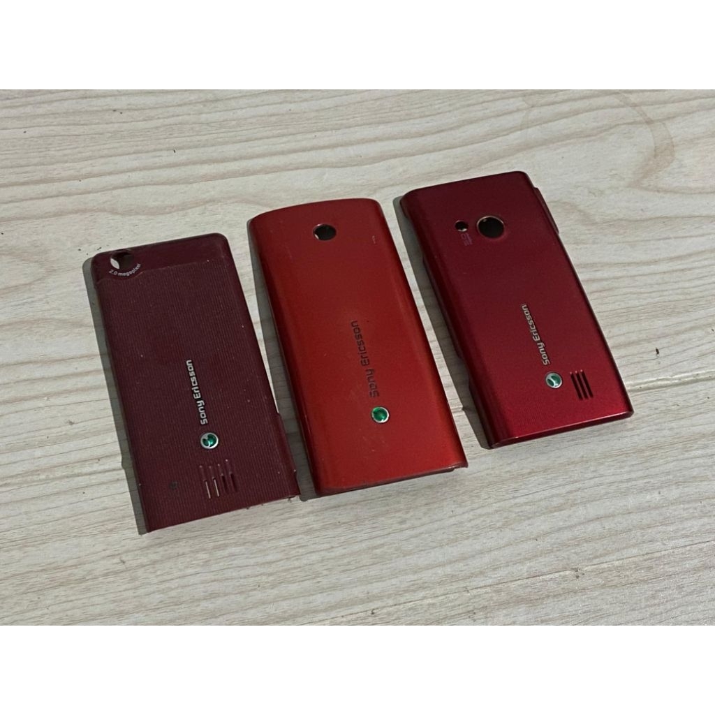 Sony Ericsson tutup Baterai Oryginal Unit Green Heart j105 naite j108 cedar j10 Hazel