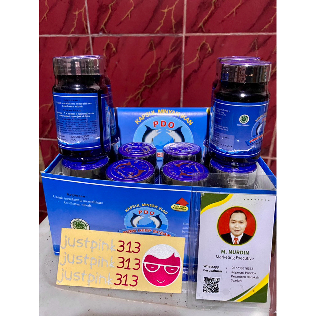 PDO - Minyak Ikan Halal, Suplemen Kesehatan Baru