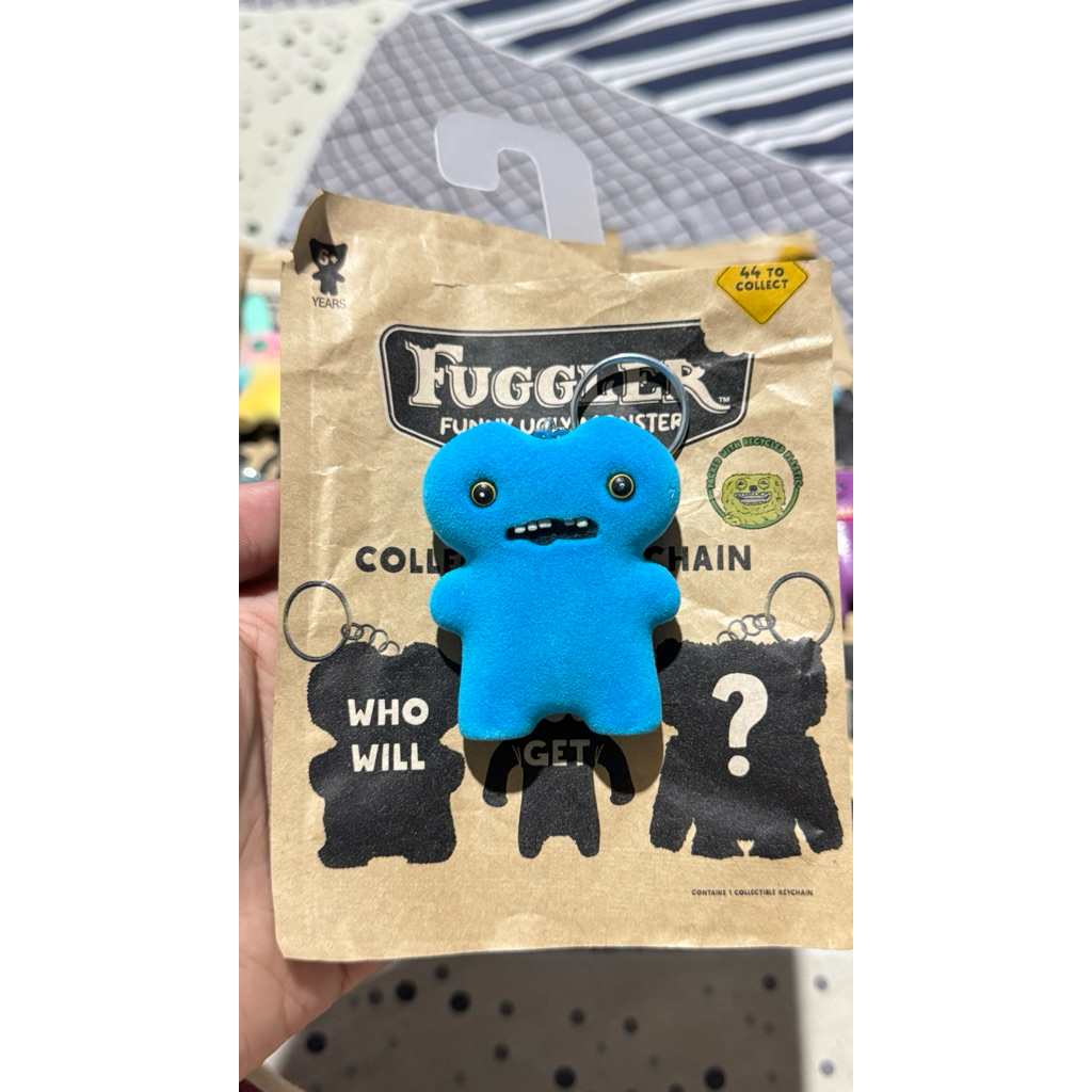 Keychain Fuggler / Bagcharm Fuggler / Gantungan Kunci Lucu Fuggler / Keychain Fuggler Alfamart / Gan