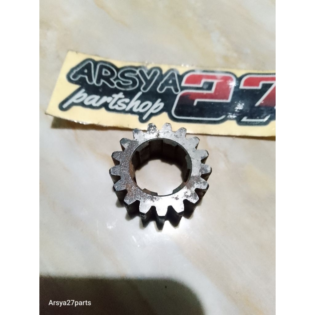 Gigi Ger Gir Gear Rasio Transmisi 17T Gigi 2 Depan 17 T Honda Cb Gl 100 Series Nos