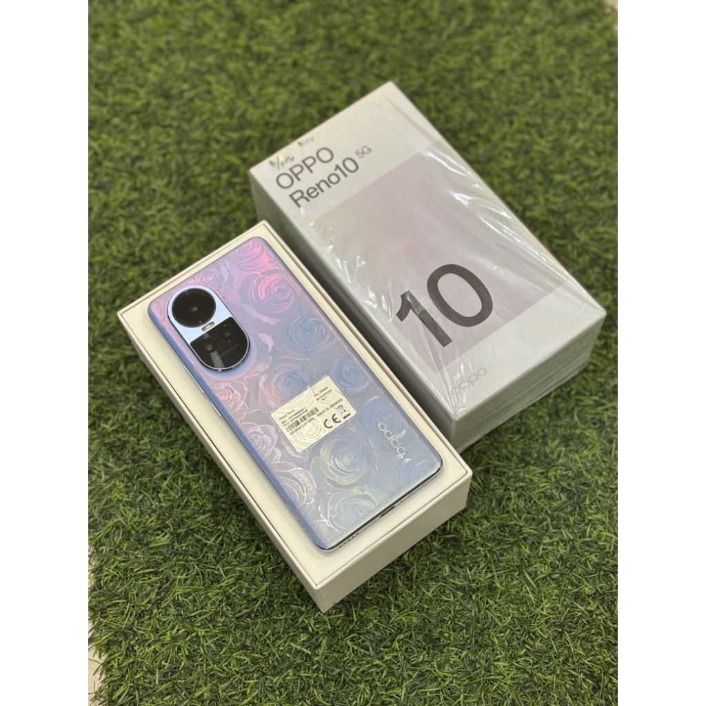 OPPO RENO 10 5G 8/256GB SECOND LENGKAP NOMINUS RESMI INDONESIA