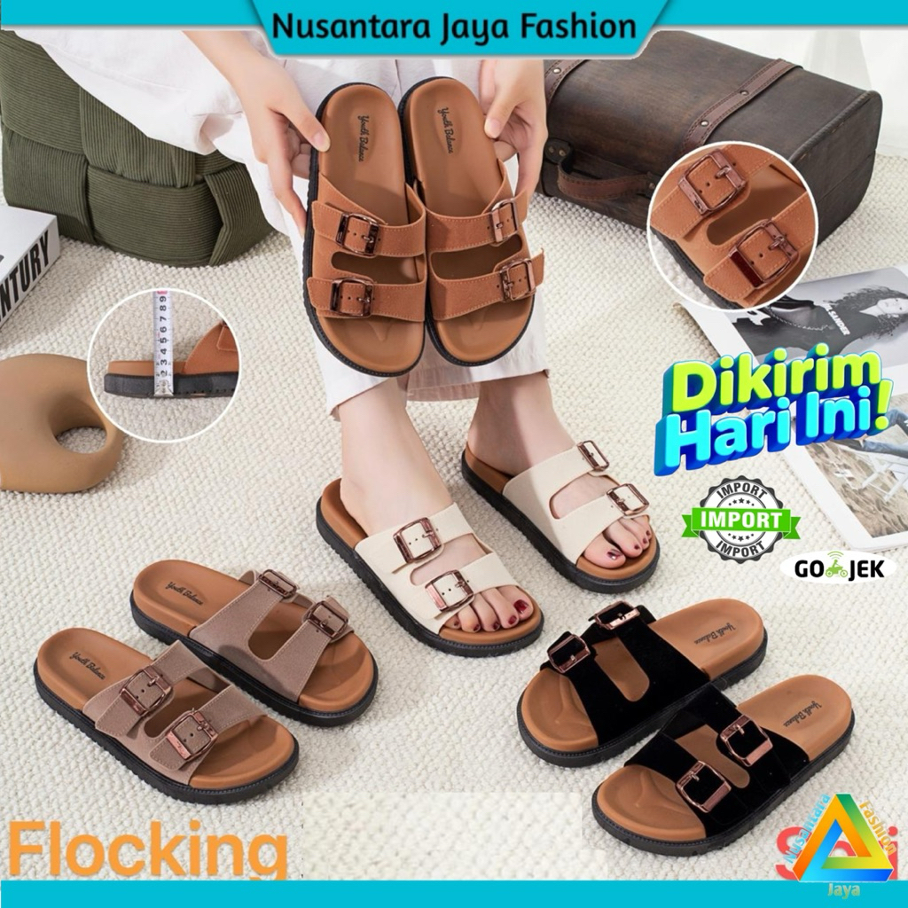 Sandal Wanita Mewah Sendal Jelly Wanita Terbaru 225 BLUDRU
