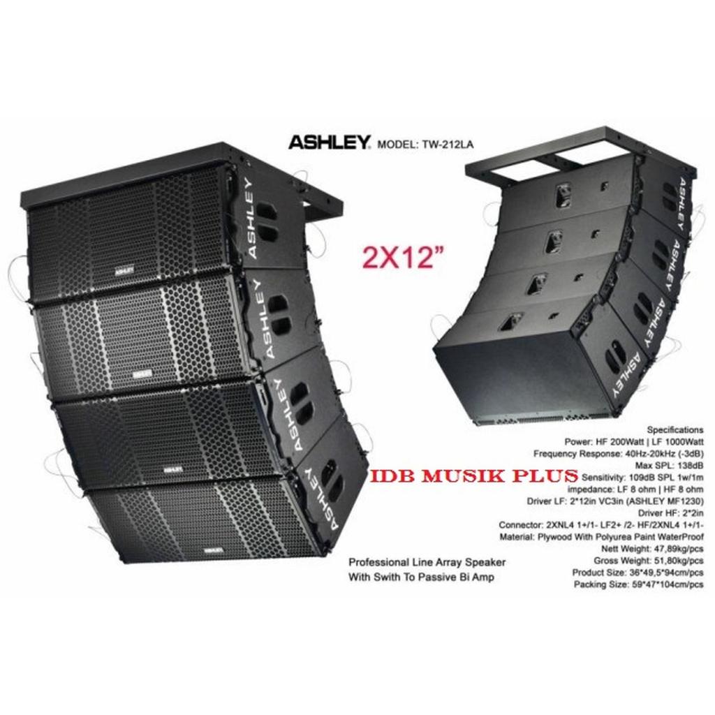 Speaker Pasif Line Array Ashley TW212LA TW 212LA Original