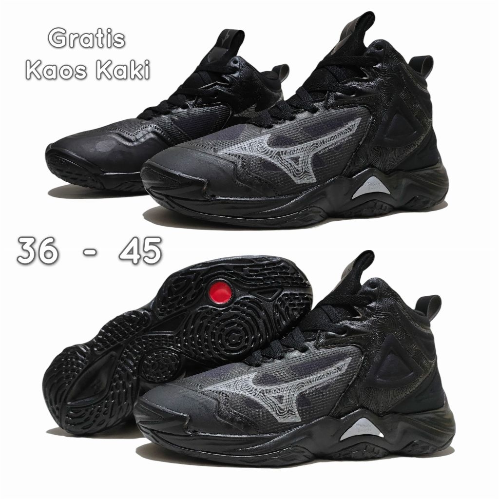 Mizuno Momentum 3 Low - Sepatu Volly Wanita / Sepatu Olahraga Mizuno Wave Momentum 3