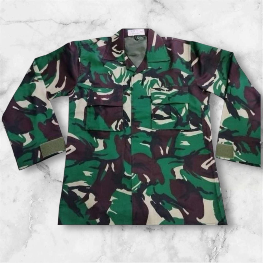 baju PDL balotelli semi woll warna gelap anti luntur  / baju pdl tni / pdl tni / baju pdl baloteli /