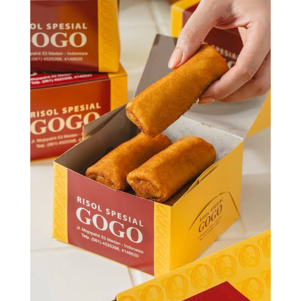 Risol GOGO Medan isi 10 ada frozen dan masak